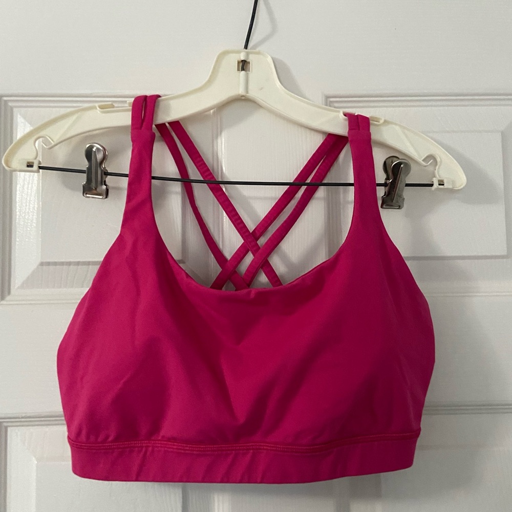 Lululemon energy bra- size 12- passionate